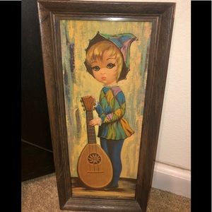 Vintage Boy Elf Print by Eden